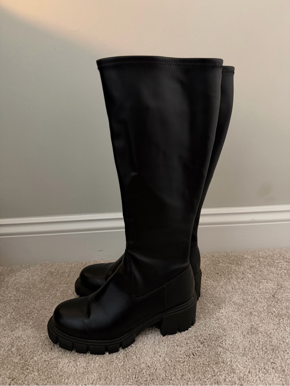 Black Steve Madden Boots